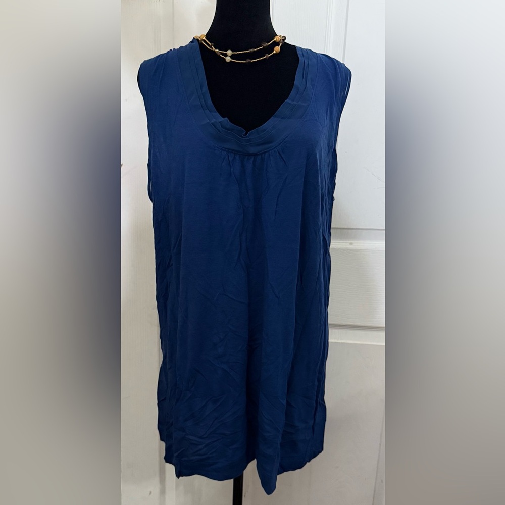 Women’s Blue Maternity Top Sz XL